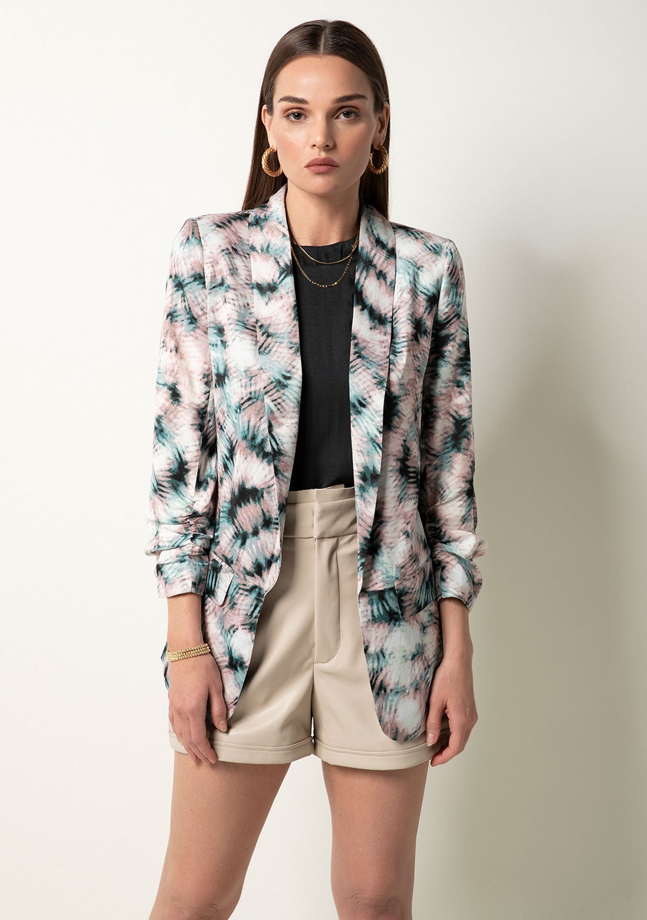 Kia Poly Silk Blazer