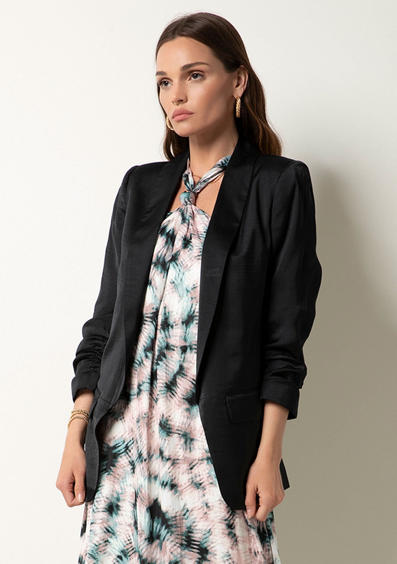 Kia Poly Silk Blazer