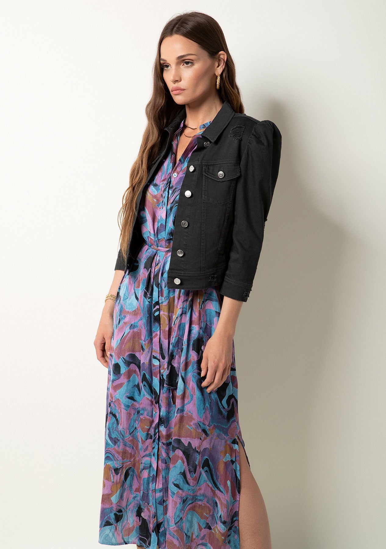 Averill Distressed Jacket