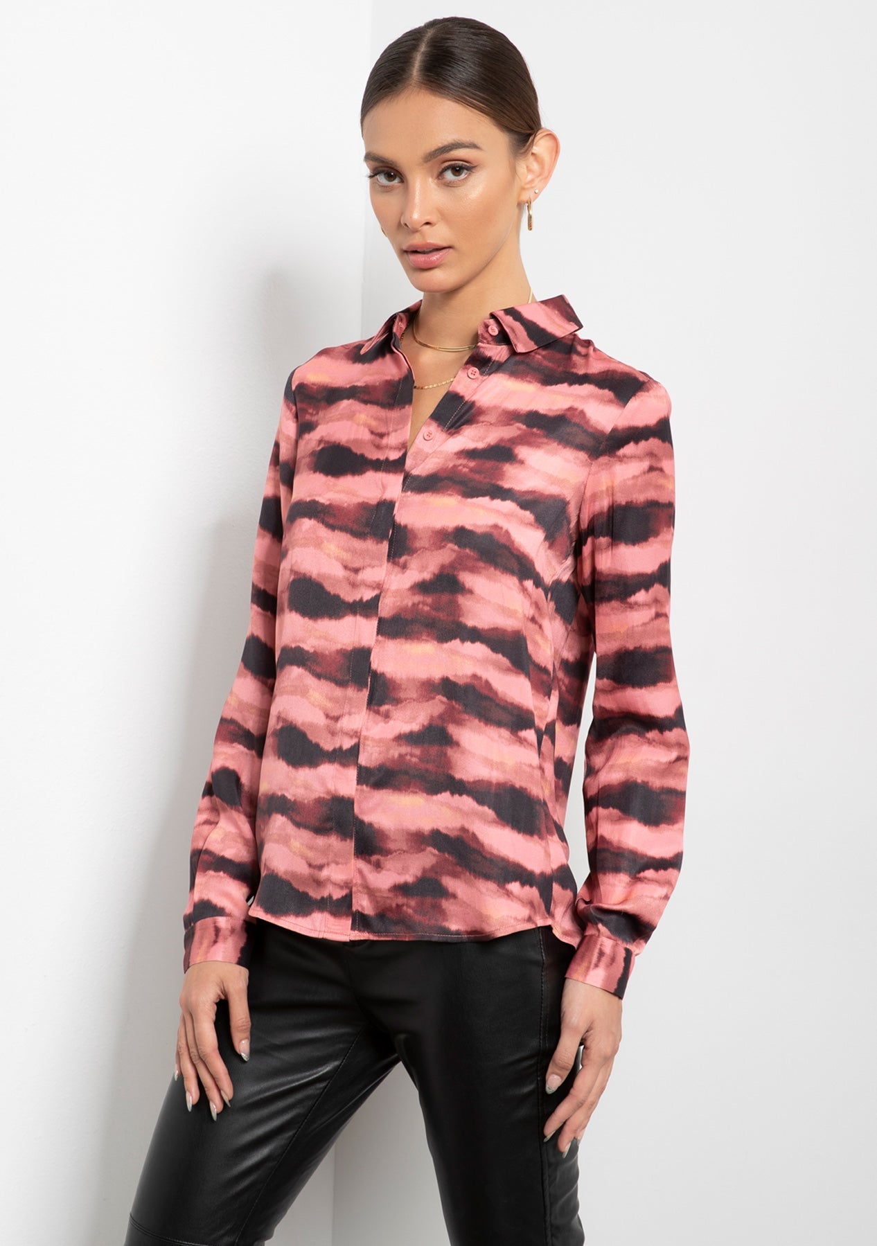Ardelia Poly Silk Top