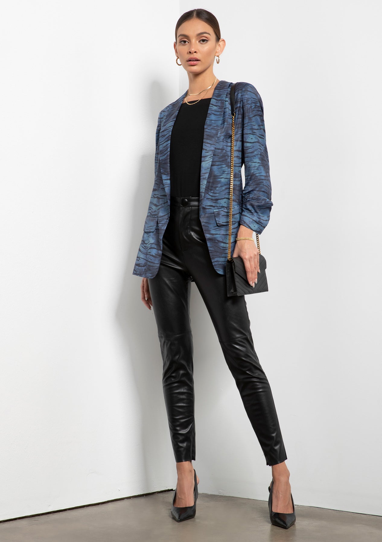 Kia Poly Silk Blazer