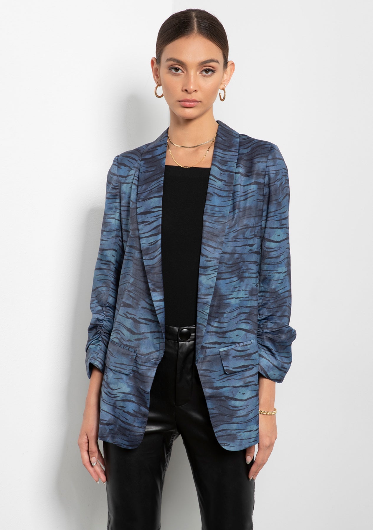 Kia Poly Silk Blazer