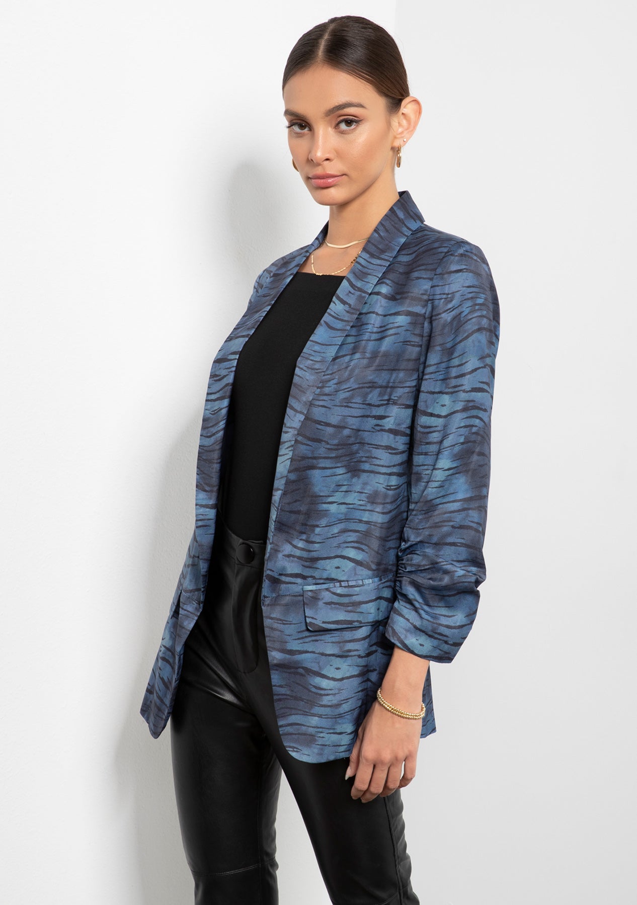 Kia Poly Silk Blazer