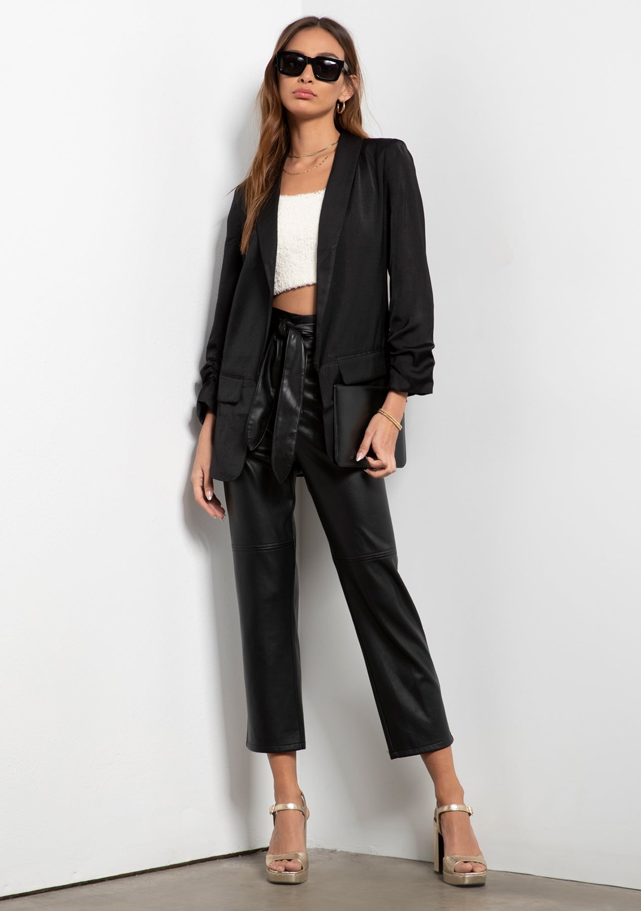 Kia Poly Silk Blazer