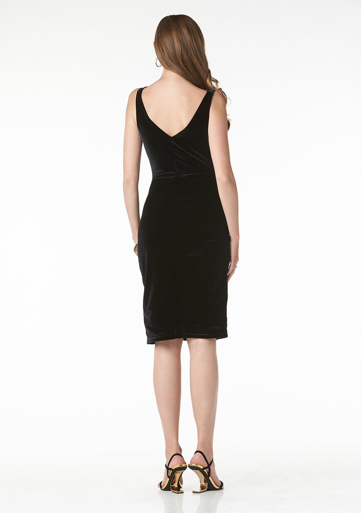 Amaya Velour Dress
